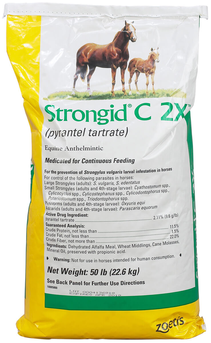 Strongid® C2X Pellets - 50 lbs
