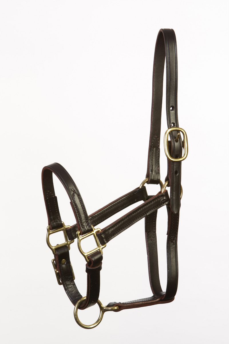 Weanling Size Turnout Halter - Adjustable Chin Weanling Size Turnout Halter - Adjustable Chin