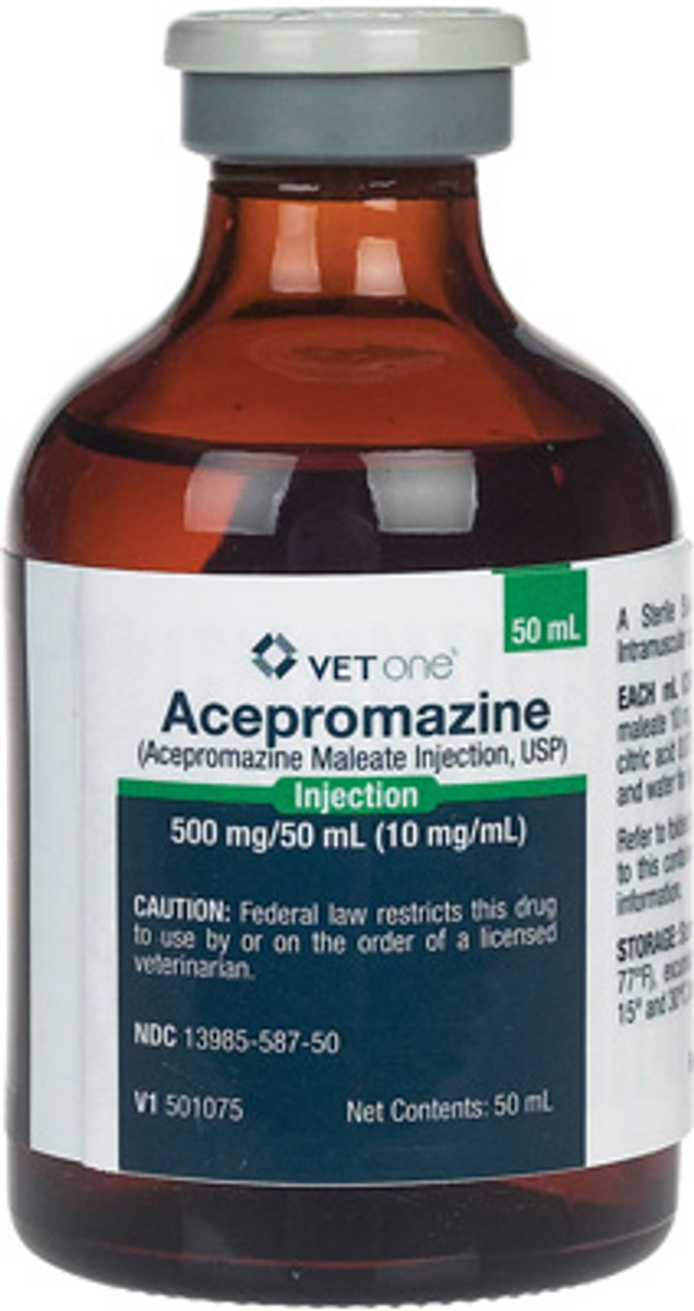 Acepromazine Injectable (Rx) - 50 mL Acepromazine Injectable (Rx) - 50 mL