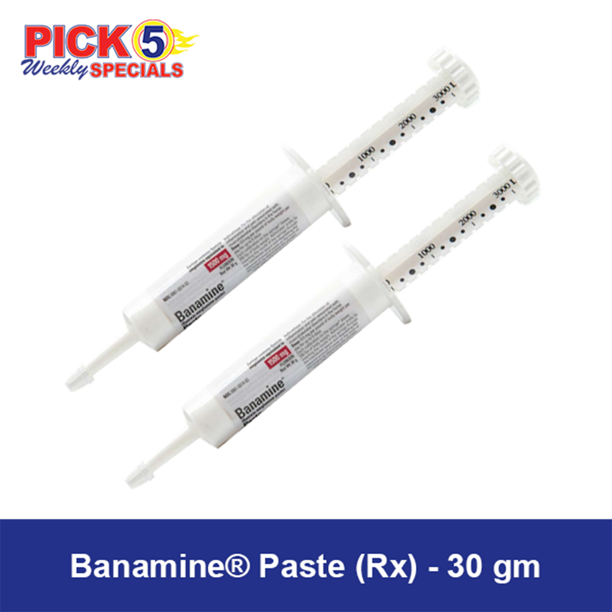 Banamine® Paste (Rx) - 30 gm **Sale 8.3 - 8.9.25** Banamine® Paste (Rx) - 30 gm **Sale 8.3 - 8.9.25**