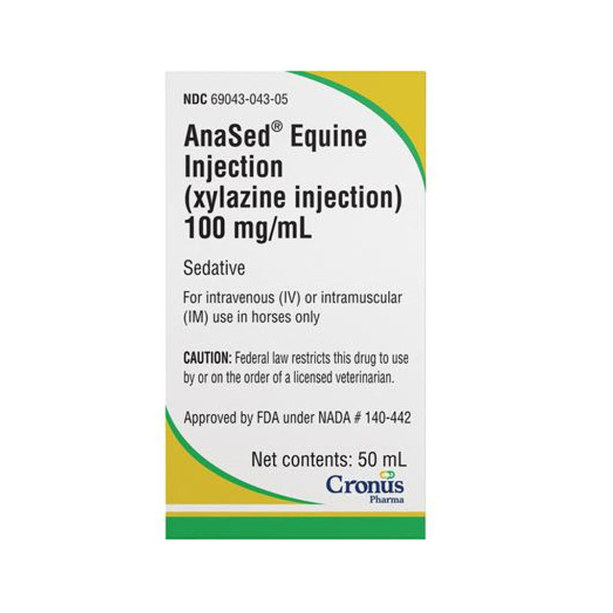 AnaSed® Xylazine Injection (Rx) - 50 mL