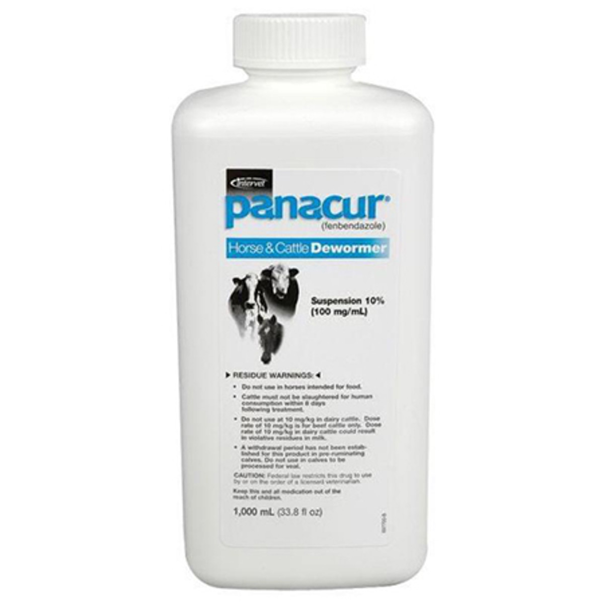 Panacur® Suspension 10% (Rx) - 1 Liter