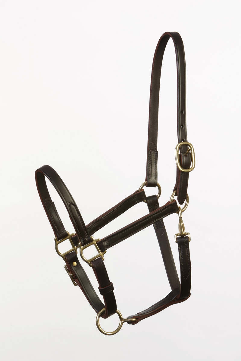 Yearling Turnout Halter - Throat Snap 3/4 Inch Width Yearling Turnout Halter - Throat Snap 3/4 Inch Width