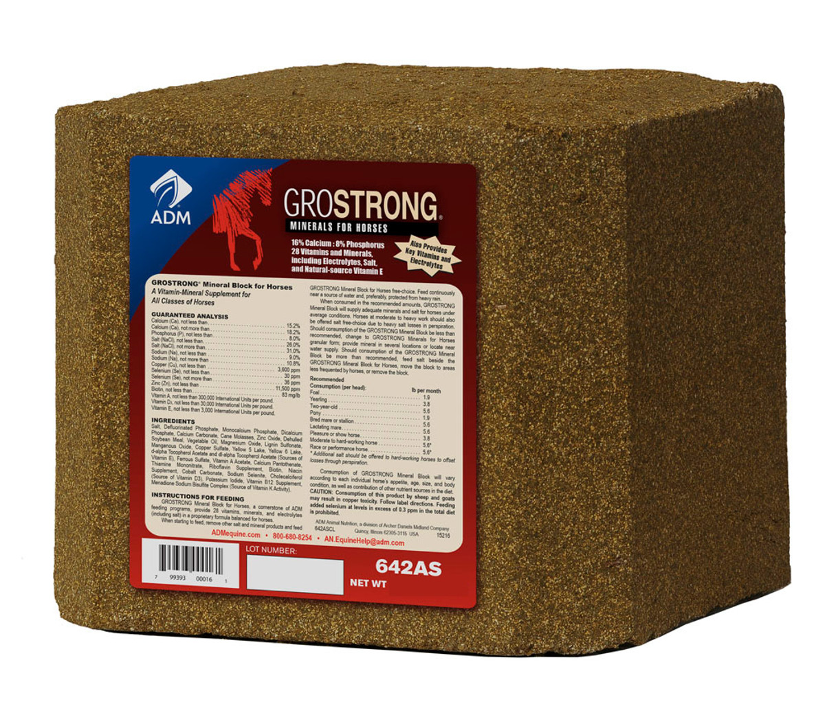 ADM Grostrong® Mineral - 33 lb Block