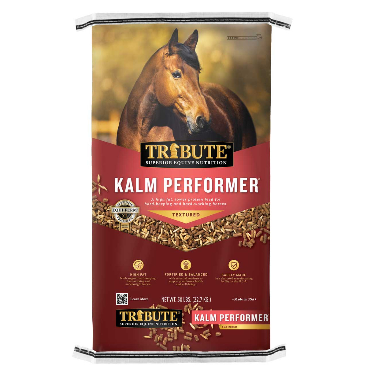 Tribute® Kalm Performer® Feed - 50 lbs Tribute® Kalm Performer® Feed - 50 lbs