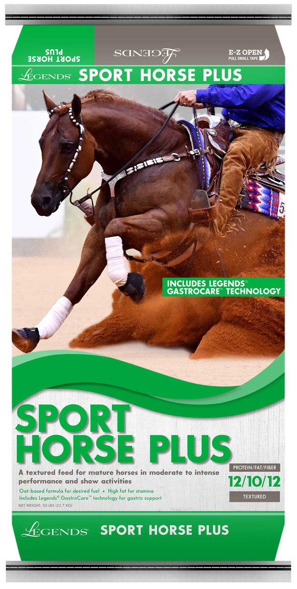 Legends® Sport Horse Plus - Textured Horse Feed - 50 lb