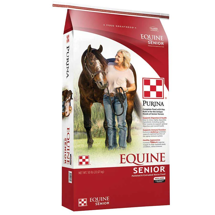 Purina® Equine Senior® Horse Feed - 50 lbs