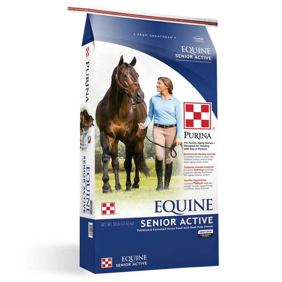 Purina® Equine Senior® Active Horse Feed - 50 lbs Purina® Equine Senior® Active Horse Feed - 50 lbs