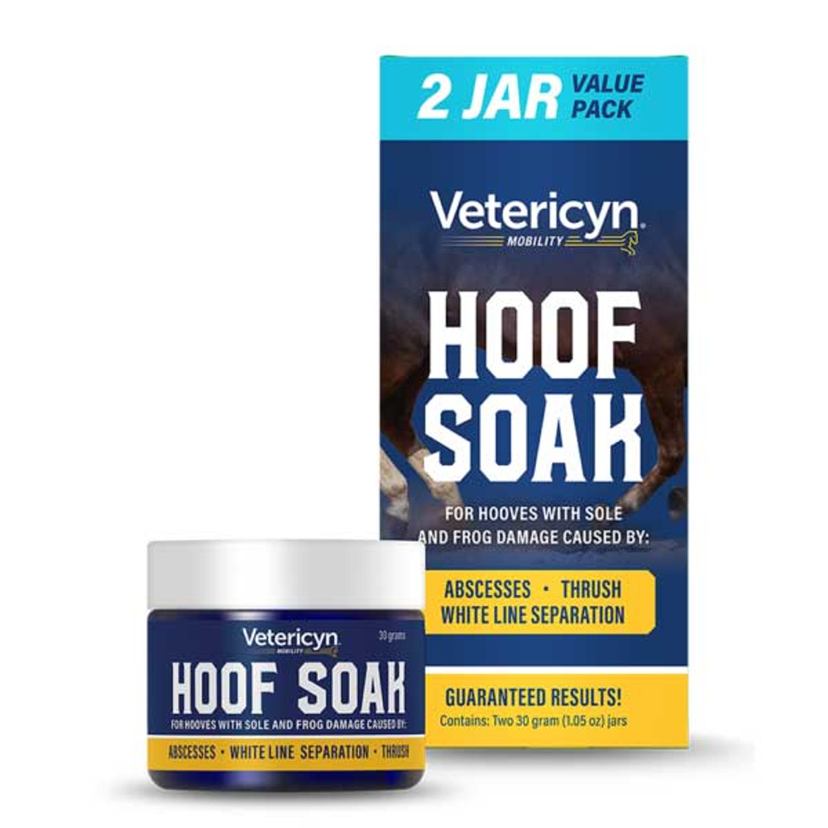 Vetericyn® Mobility Hoof Soak 30 gm - 2 pack Vetericyn® Mobility Hoof Soak 30 gm - 2 pack