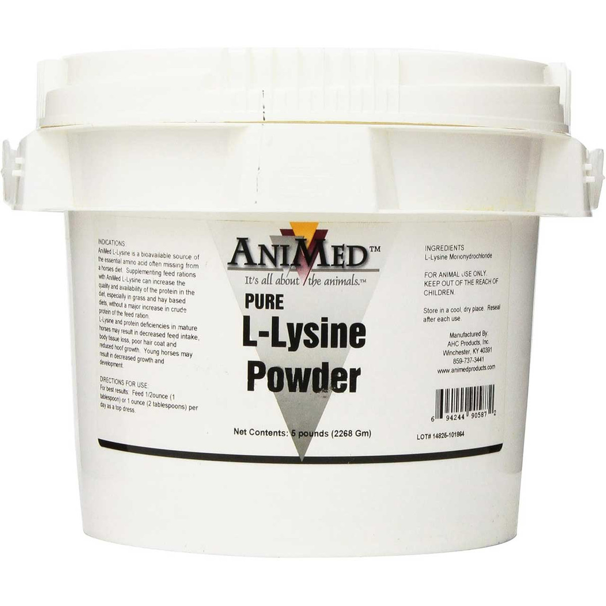 AniMed™ Pure L-Lysine Powder 5 lb AniMed™ Pure L-Lysine Powder 5 lb