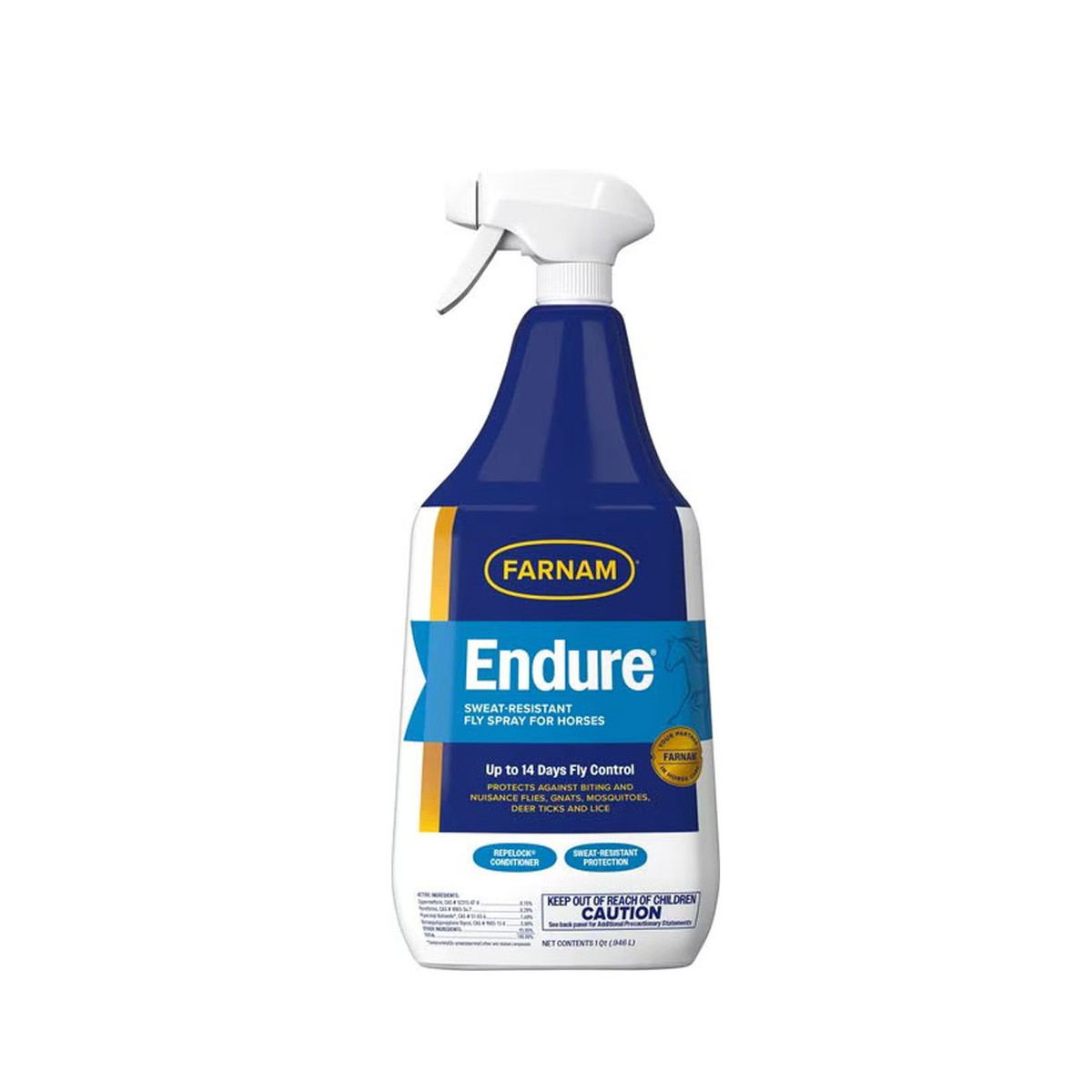 Endure® Sweat-Resistant Fly Spray - Quart