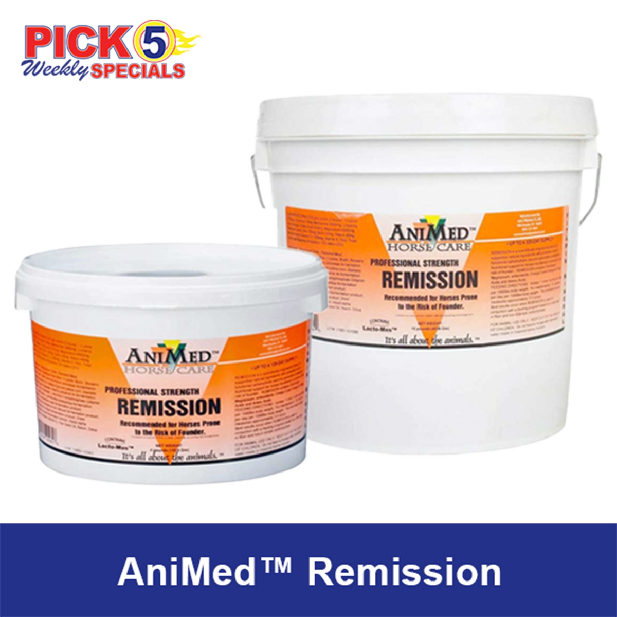 AniMed™ Remission Founder Support 4 lb & 10 lb. On Sale 12/21/25  - 1/3/26.