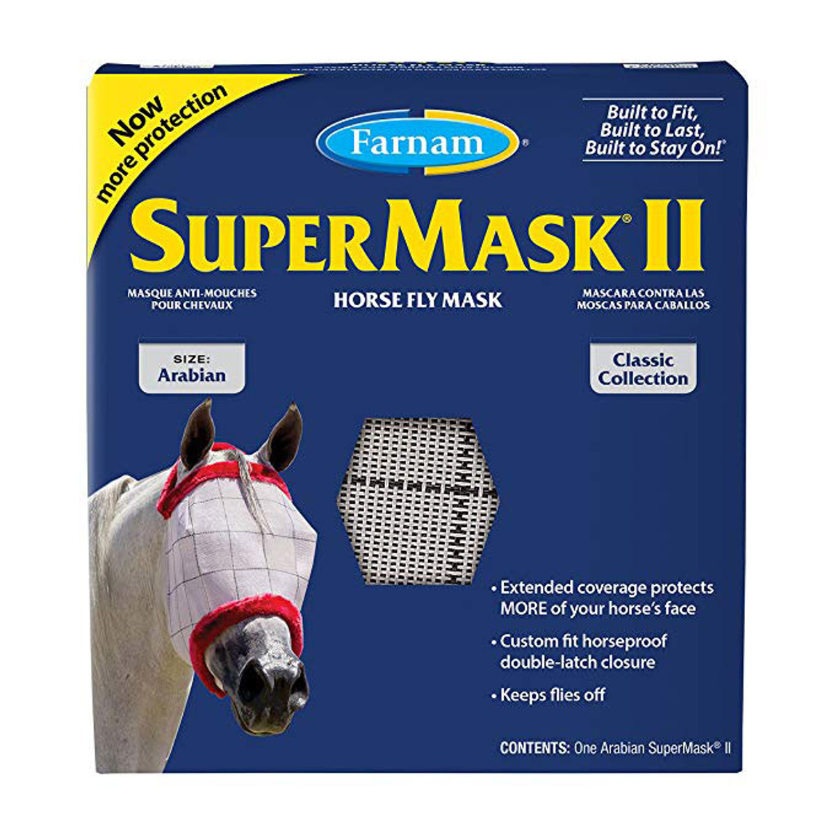 SuperMask® II Fly Mask - Arabian Size