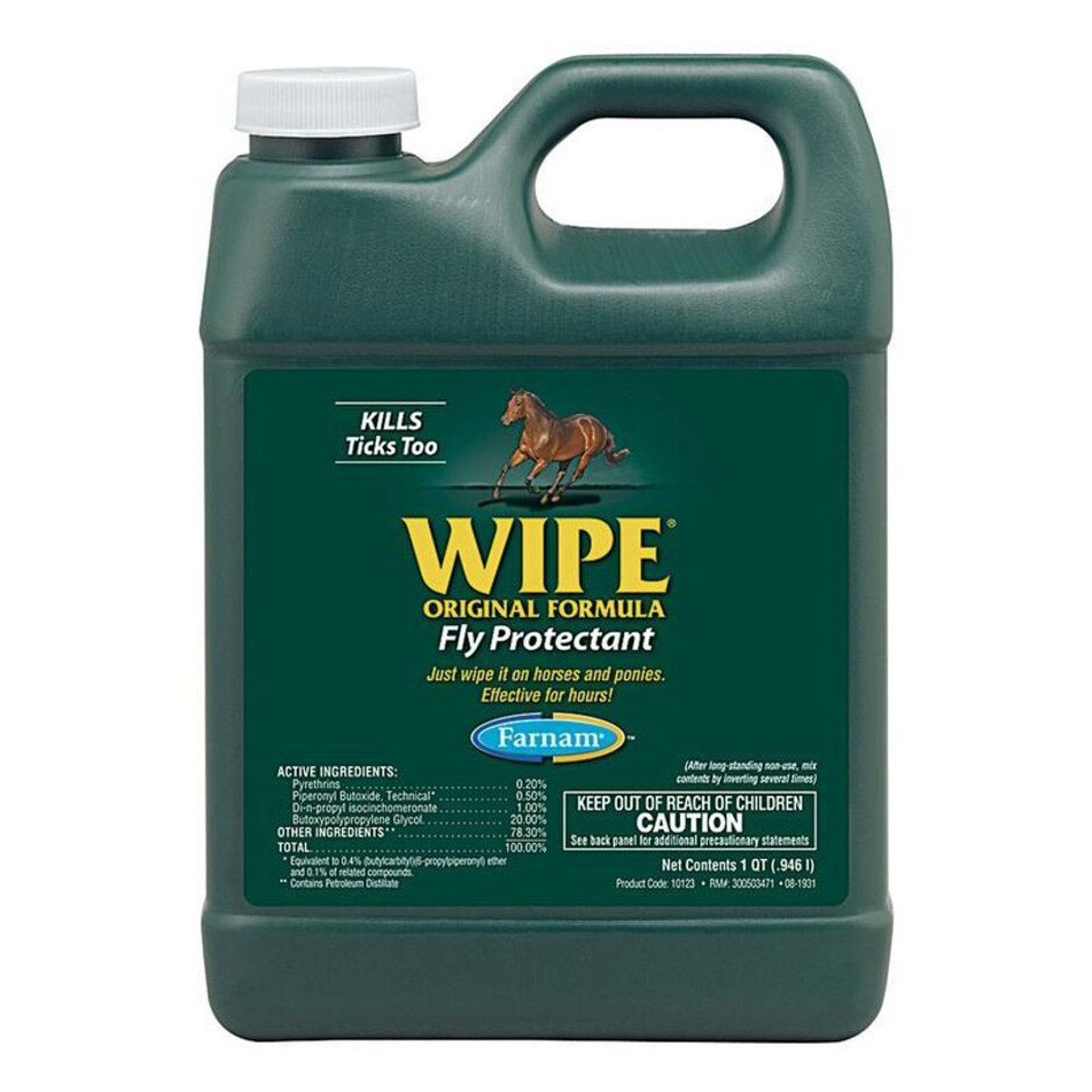 Wipe® Original Formula Fly Protectant - Quart Wipe® Original Formula Fly Protectant - Quart
