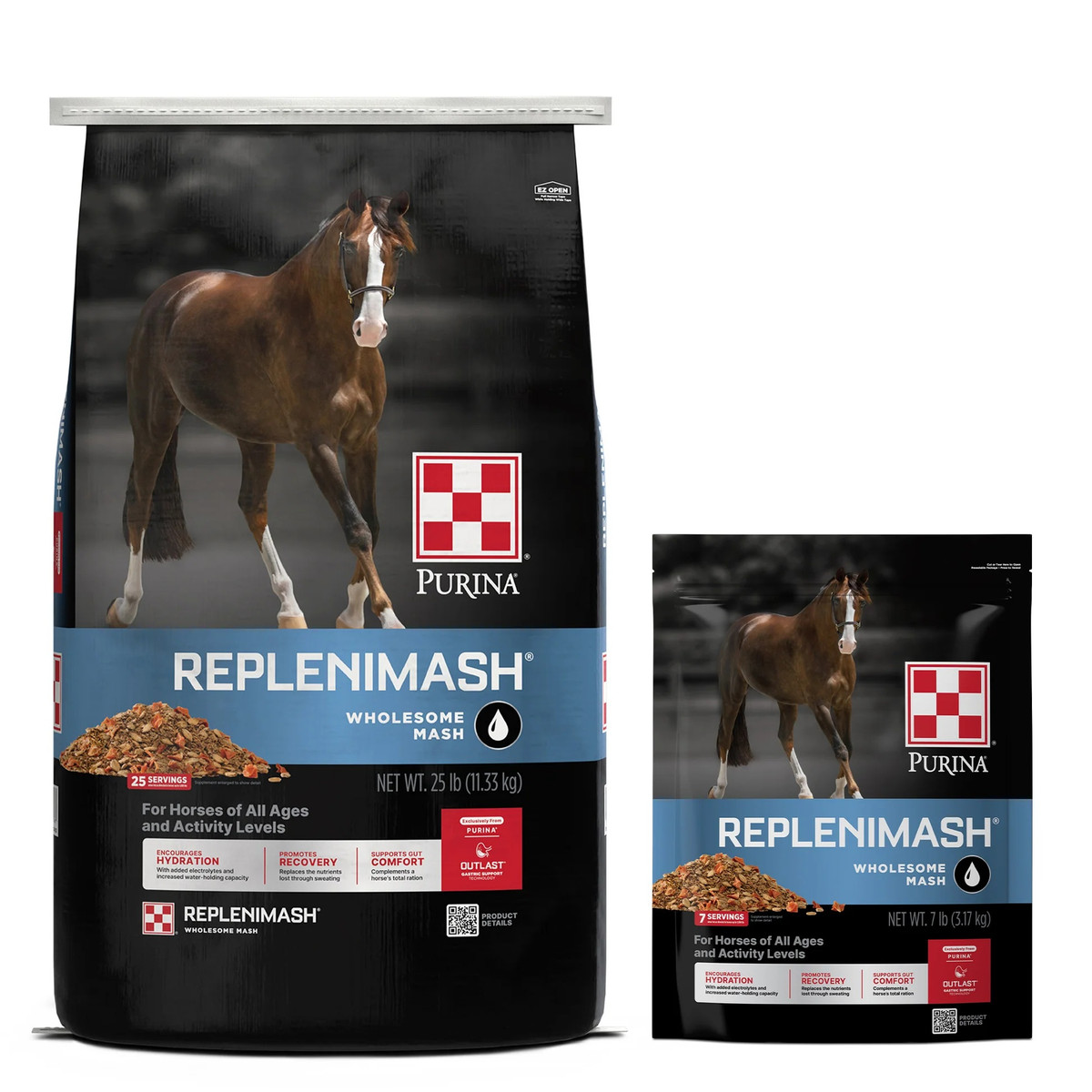 Purina® RepleniMash™ 7 lb & 25 lb