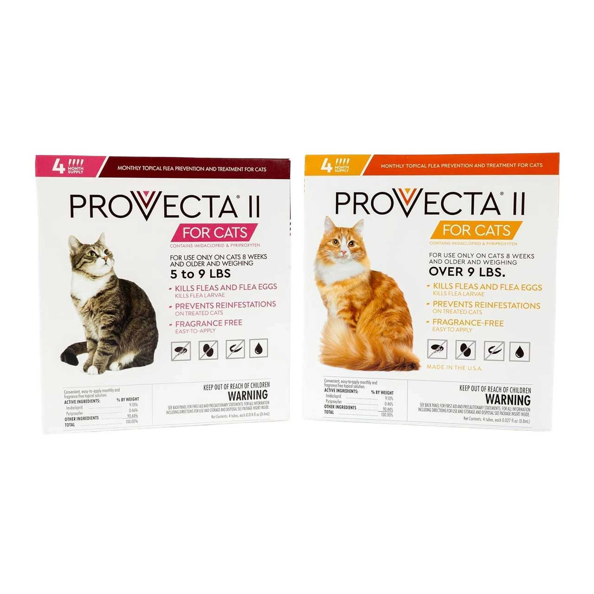Provecta® II for Cats - 4 month