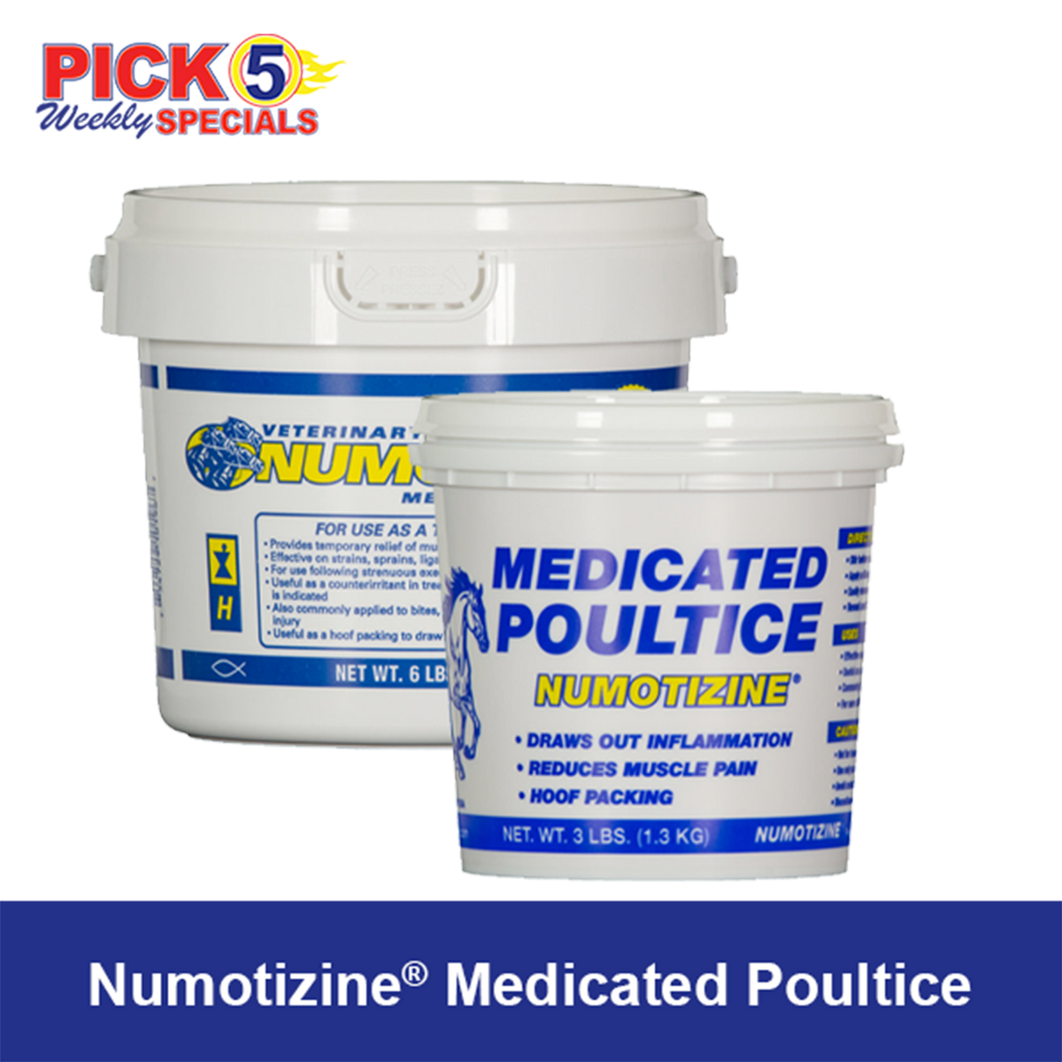 Numotizine® Medicated Poultice 3 lb. On special 9/28 - 10/11/25. Numotizine® Medicated Poultice 3 lb. On special 9/28 - 10/11/25.