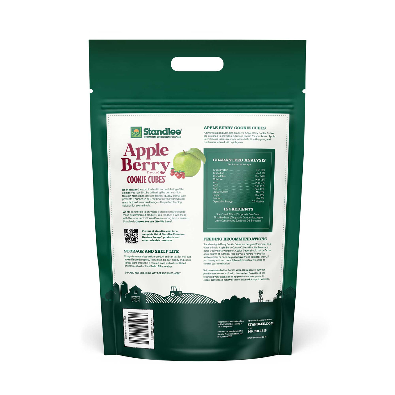 Standlee® Cookie Cubes™ Apple Berry - 5 lbs - KBC International