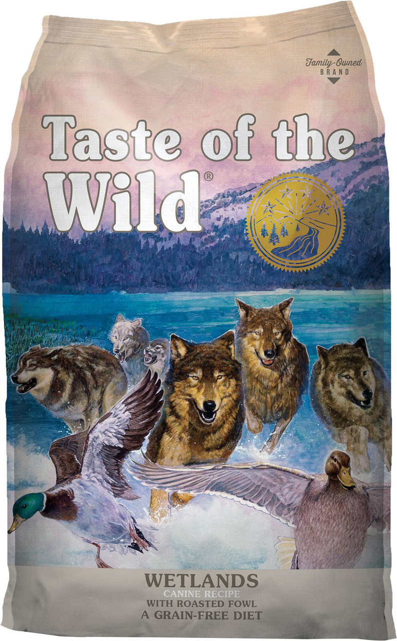 Taste Of The Wild®- Wetlands Wild Fowl Grain-Free Dog Food - 28 lb