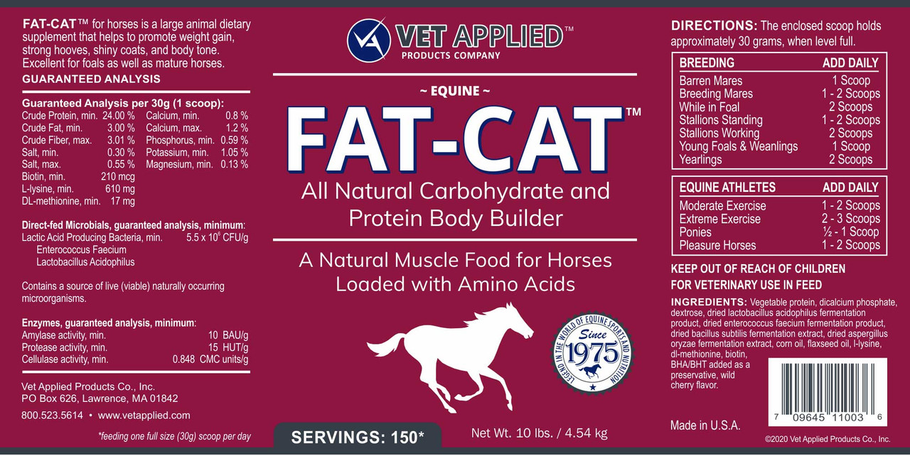 Fat-Cat™ Body Builder Supplement - KBC International