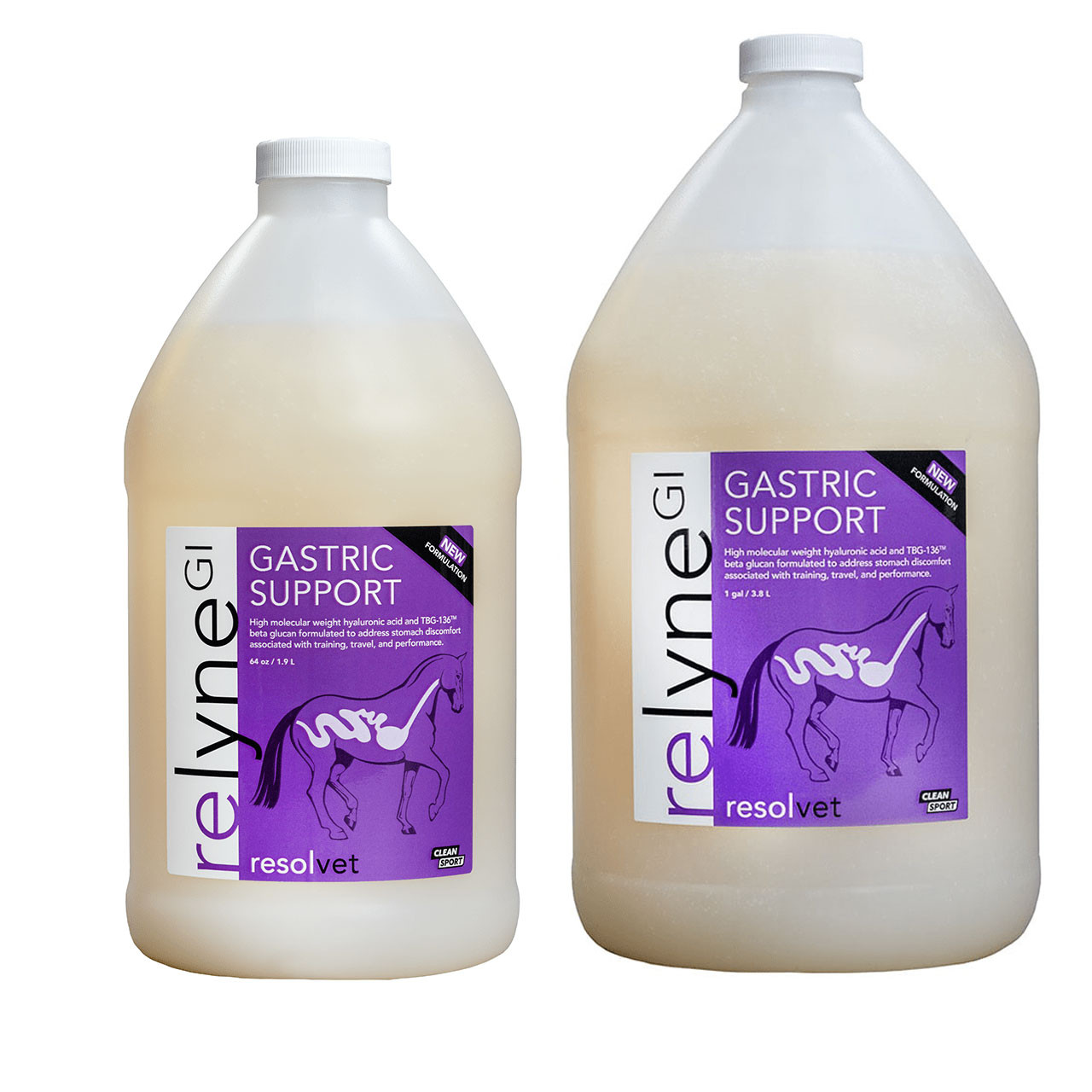 RelyneGI® Half Gallon Equine Gastric Support by Resolvet by Hagyard