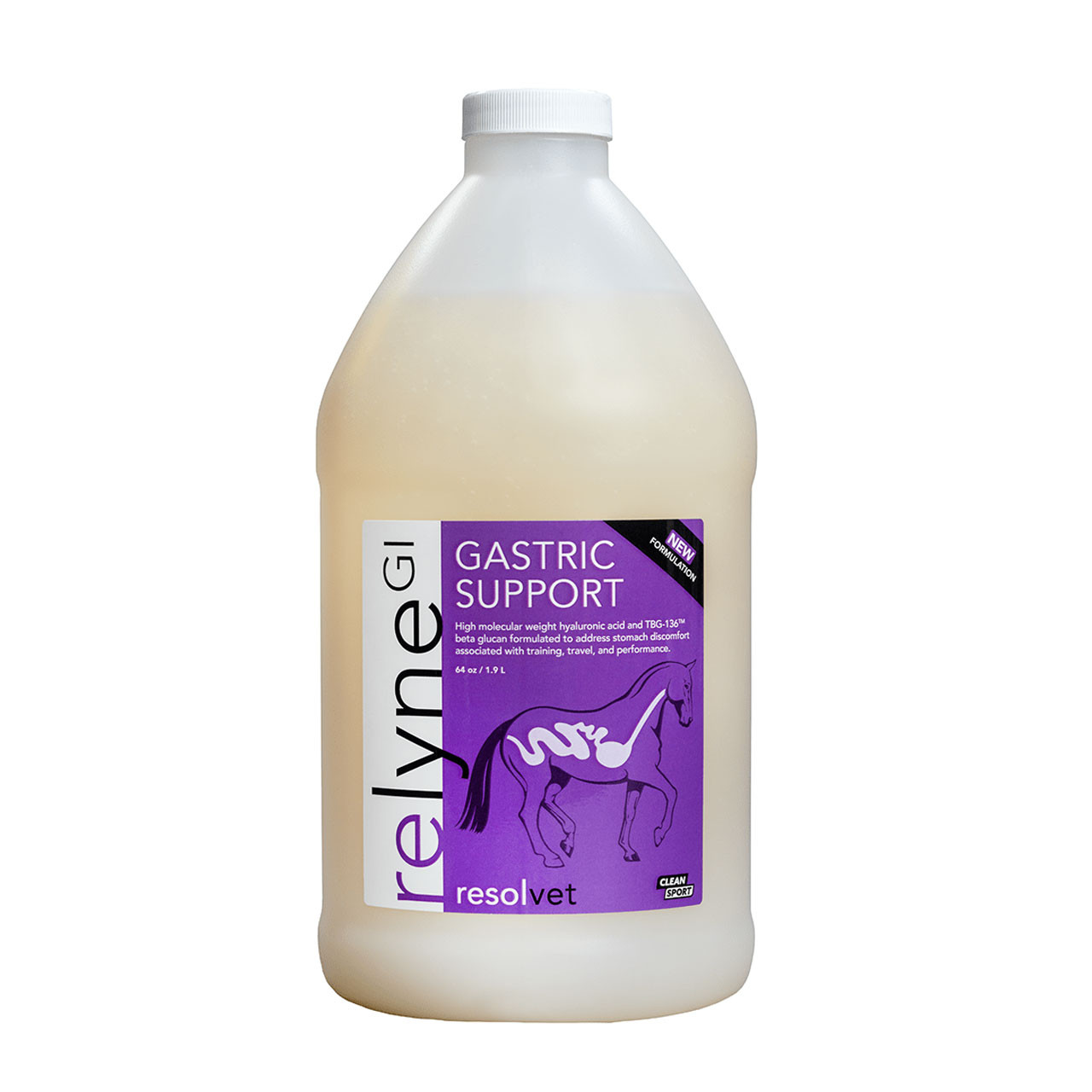 RelyneGI® Half Gallon Equine Gastric Support by Resolvet by Hagyard
