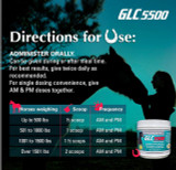GLC® 5500 Equine Joint Support Powder 1085.5 gm (38.28 oz)