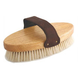 English Style Brush w/ Leather Strap