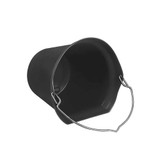 Horsemen's Pride® Flat Back Water Bucket - 20 Quart BLACK
