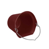 Horsemen's Pride® Flat Back Water Bucket - 20 Quart MAROON