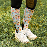 Dreamers & Schemers Boot Socks - Pair & a Spare,  Sunflower Fields