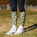 Dreamers & Schemers Boot Socks - Pair & a Spare, Lemon Everything