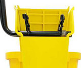 Mop Bucket with Side Press Wringer - 35 quart
