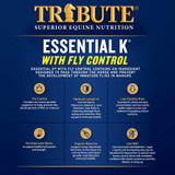 Tribute® Essential K® w/ Fly Control Ration Balancer 50 lb, Selling Points