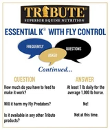 Tribute® Essential K® w/ Fly Control Ration Balancer - 50 lb