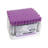Blood Collection Tubes - 6 mL Lavender Top 100 ct