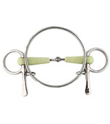 Dexter Ring Bit - Happy Mouth with Half Cheek 5"