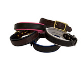 Padded Leather Dog Collar