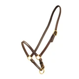 Grooming Halter 3/4" Leather with Adjustable Crown