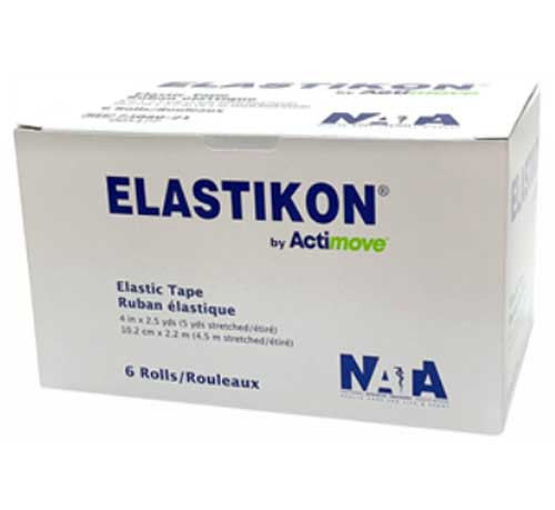 Elastikon® Elastic Adhesive Tape -  4 Inch roll - 6 ct