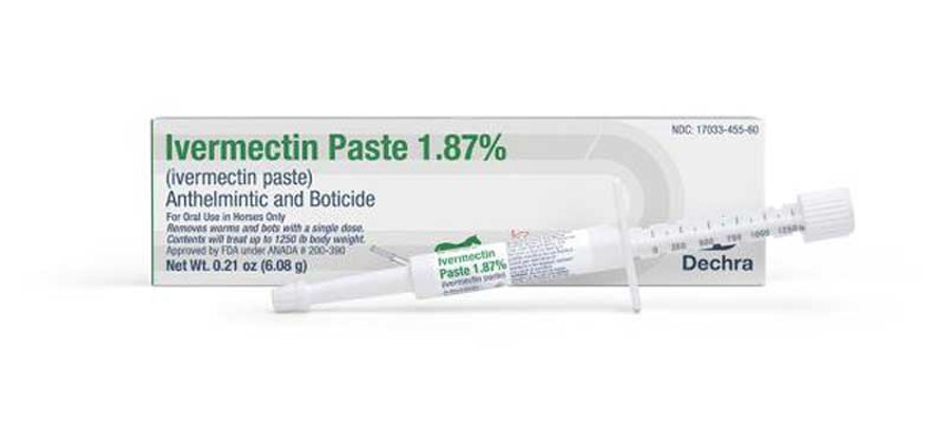 Ivermectin Equine Dewormer Paste
