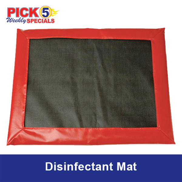 Disinfectant Mat. On Sale 12/7 - 12/20/25.