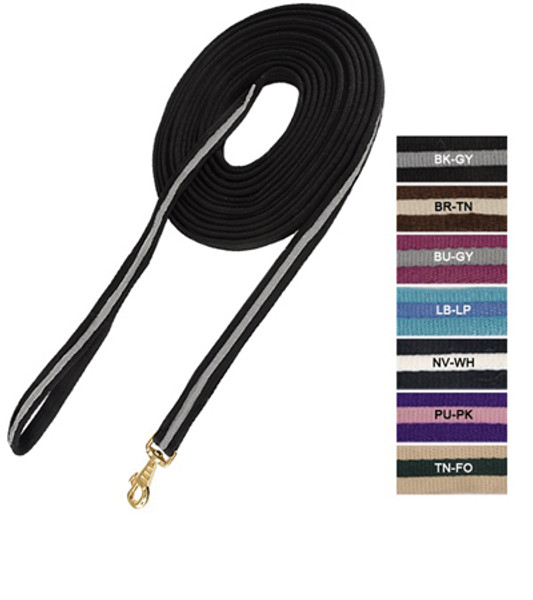 Padded Lunge Line - Navy/White