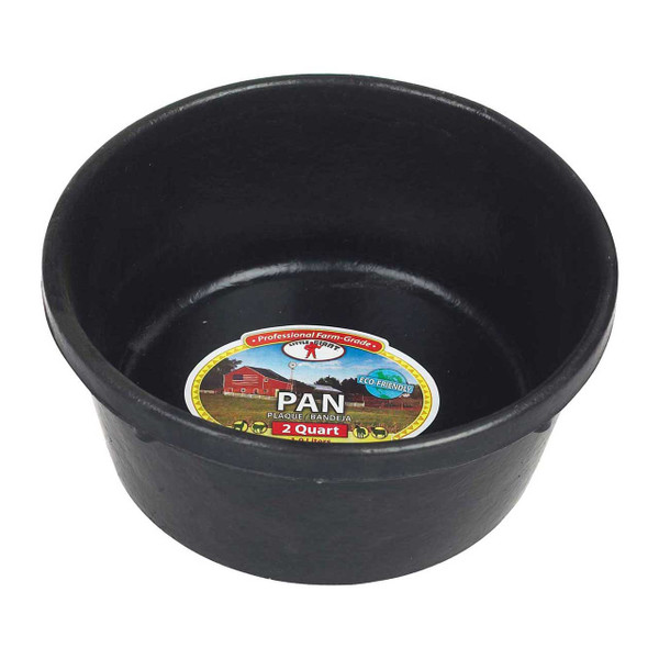 Little Giant® Rubber Feed Pan 2 Quart