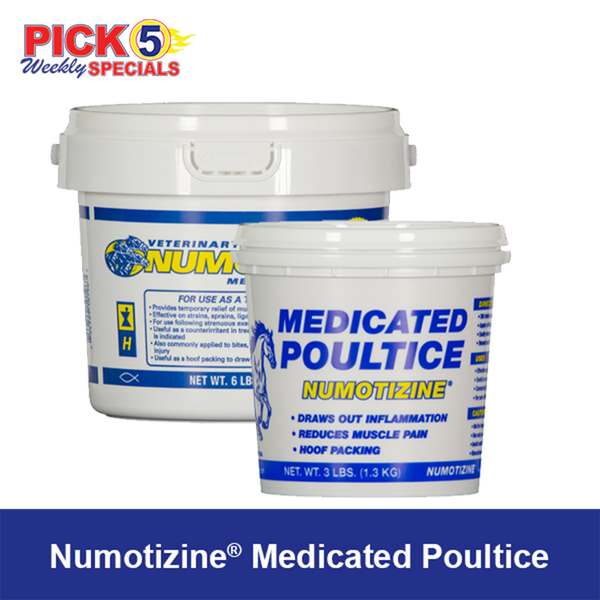Numotizine® Medicated Poultice 3 lb. On special 9/28 - 10/11/25.