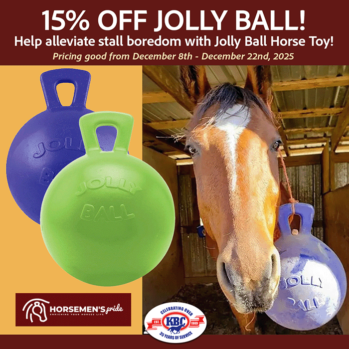 Horsemen's Pride Jolly Ball 10" Scented on sale 15% OFF, 12/8 - 12/22/25.