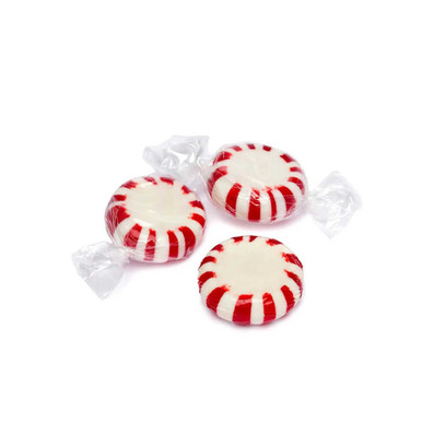Peppermints 6 lb Starlight Hard Peppermints Individually Wrapped Approx ...
