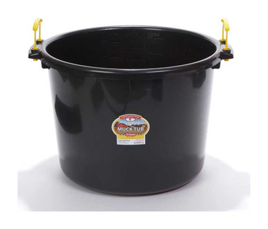 Little Giant® Muck Basket 70 qt Plastic Tub for Barn and Stable