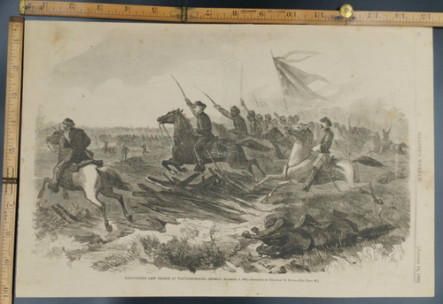 Civil War Charge. Kilpatrick