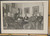 President McKinley and his Cabinet. John Sherman, Joseph McKenna, and Russell A. Alger. Original Antique Engraving AKA Print.